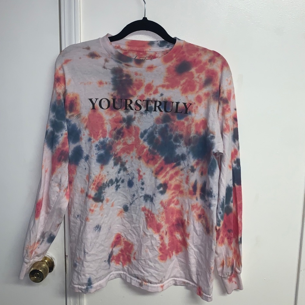 YOURSTRULY CUSTOM TIE DYE SHIRT